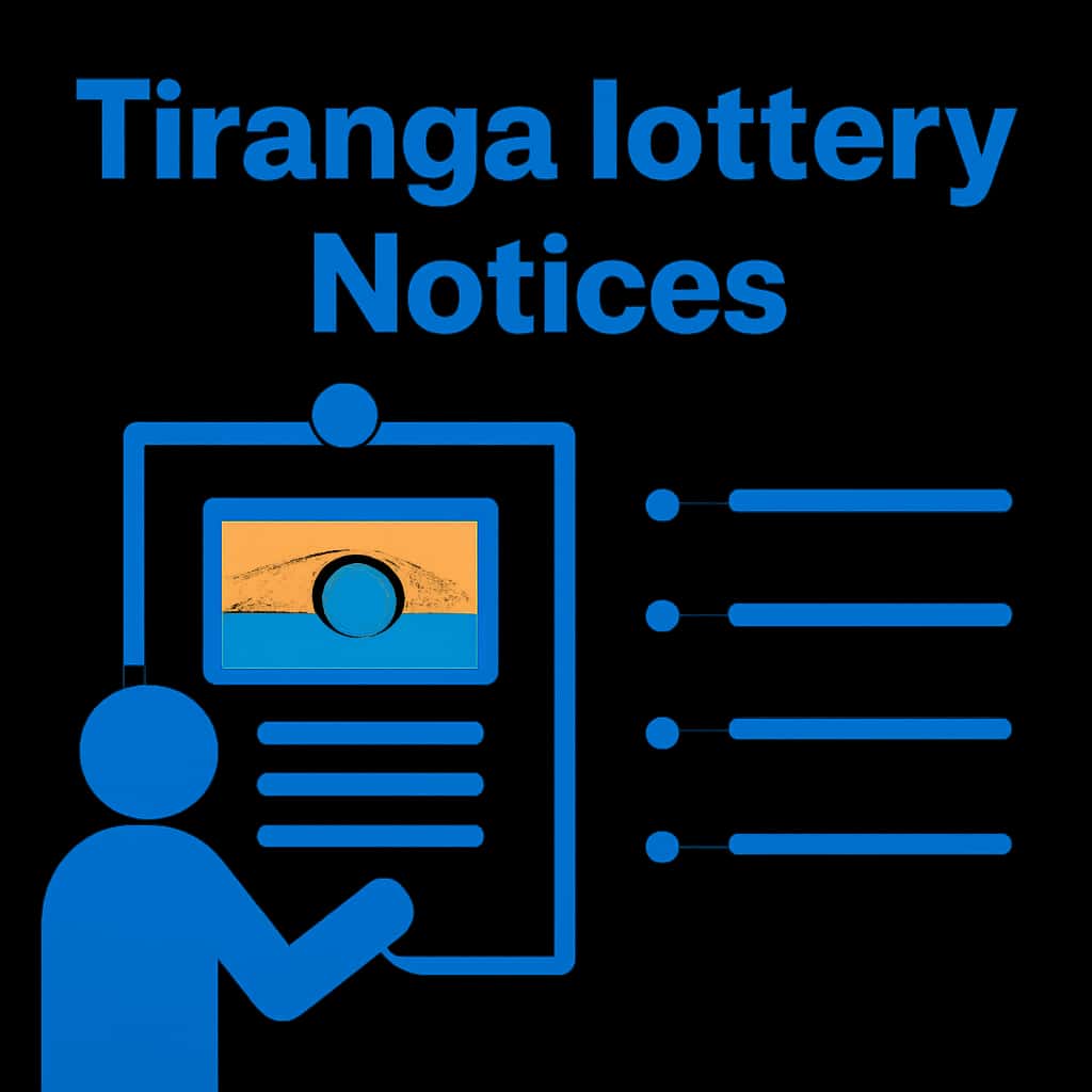 An educational illustration related to Tiranga lottery Notices.