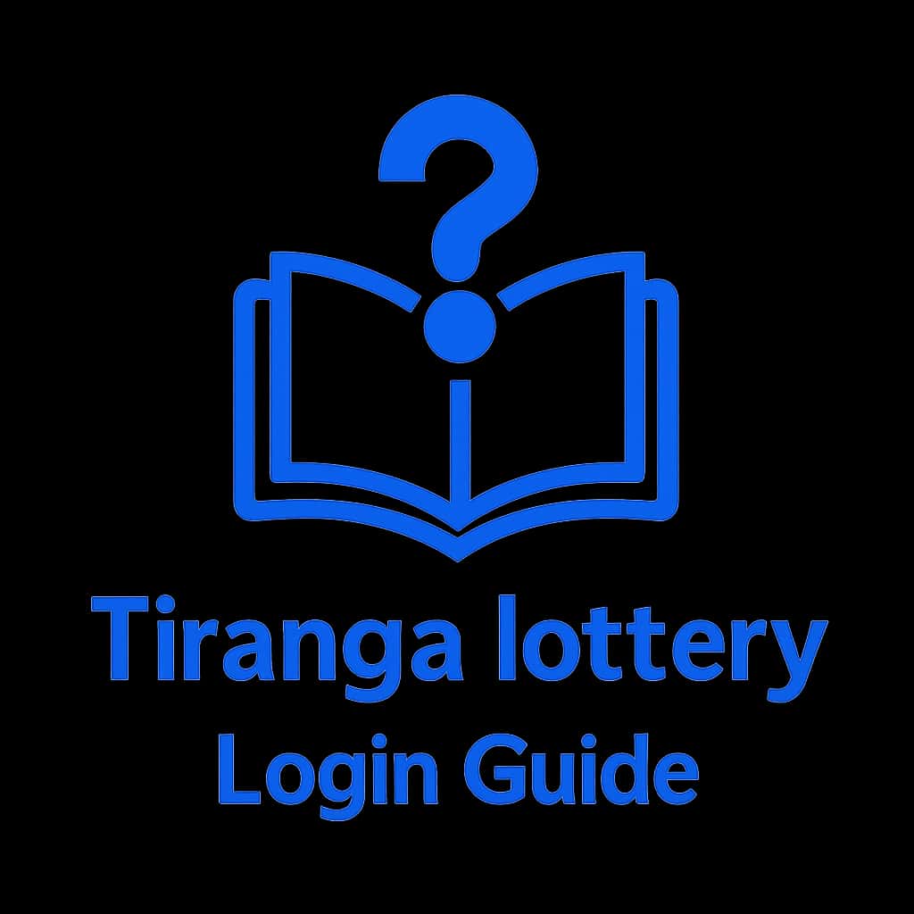 Icon representing Tiranga lottery Login Guide.