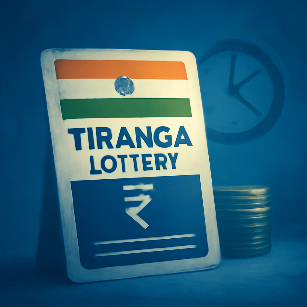 A badge icon representing security enhancements for the Tiranga lottery.