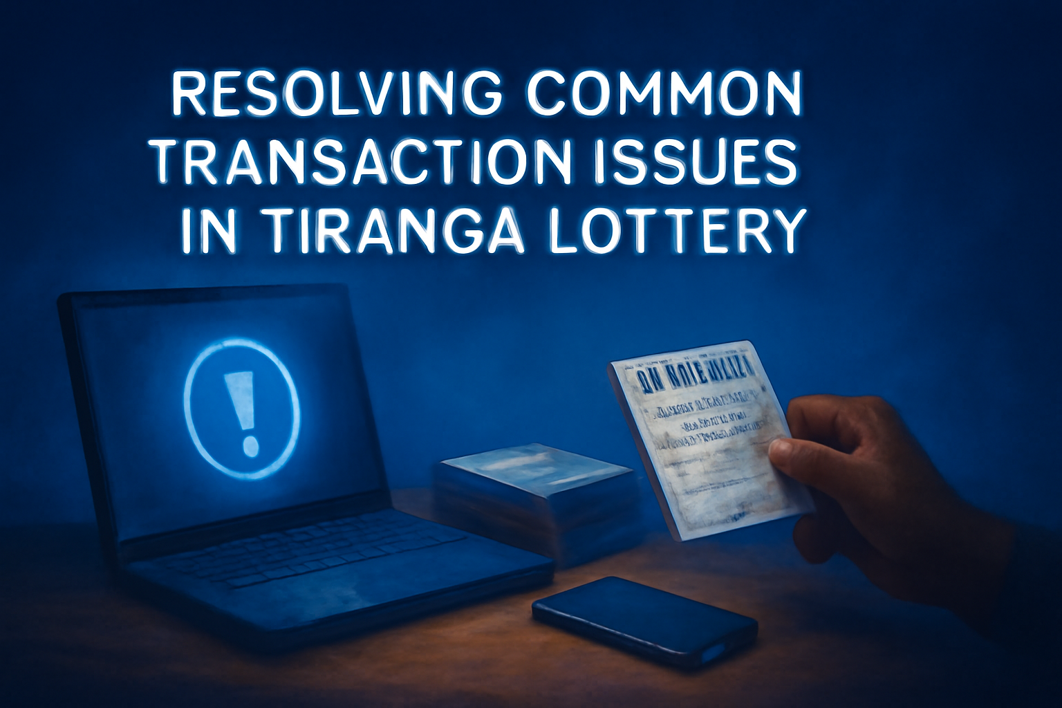 An informative visual representation of login security tips for the Tiranga lottery.