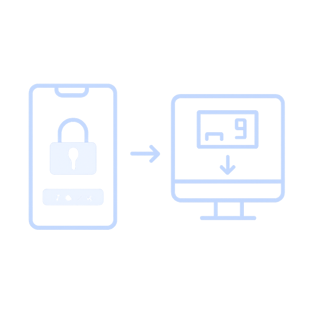 An educational diagram outlining security measures for Tiranga lottery accounts.