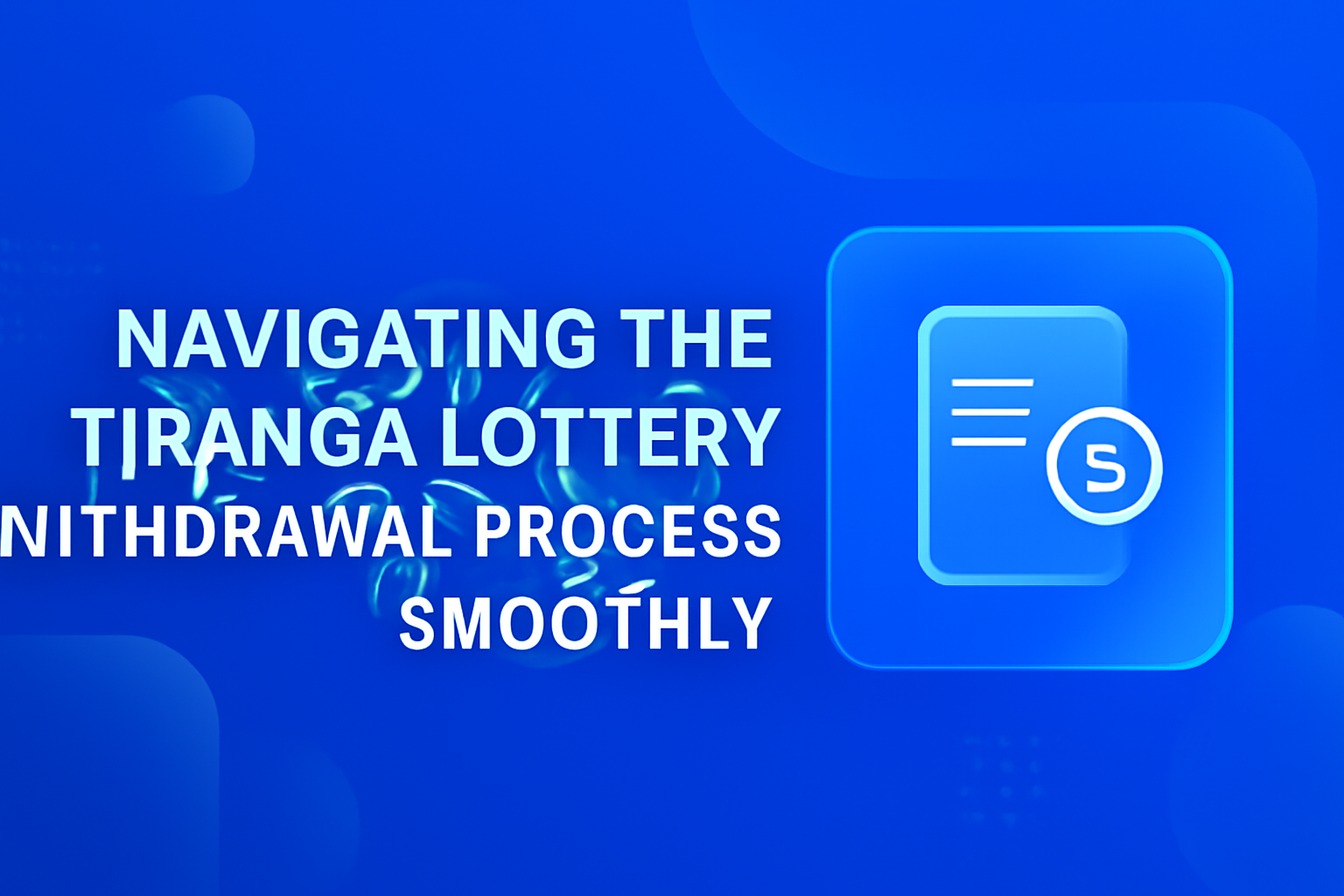 An informative scene on securing a Tiranga lottery account with visual elements emphasizing security.