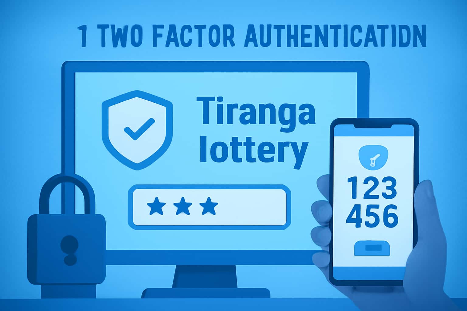 An informative visual on Two Factor Authentication with a focus on security features.