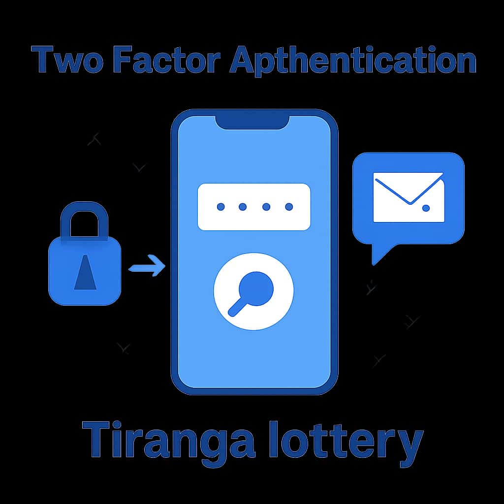An educational diagram illustrating Two Factor Authentication process.