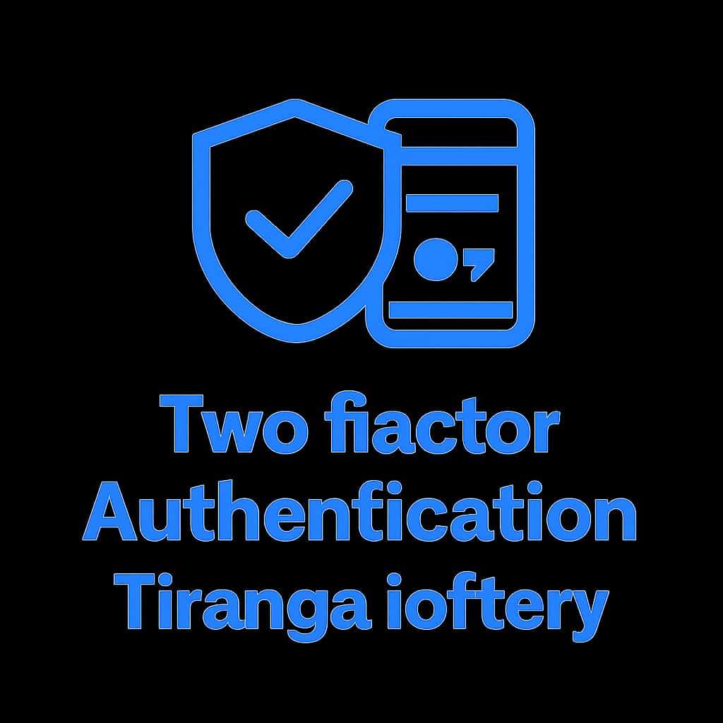 A professional icon symbolizing Two Factor Authentication for Tiranga lottery.