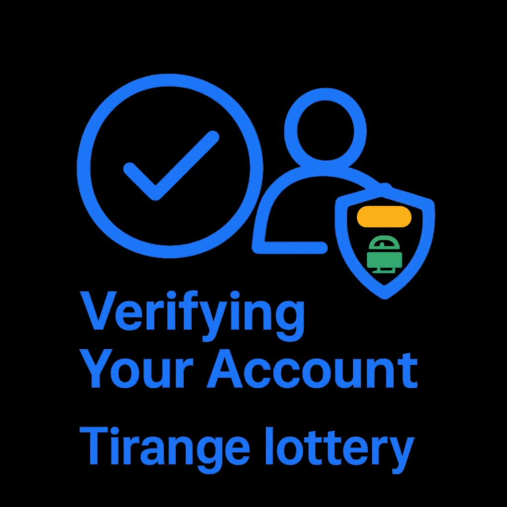 An icon representing support for verifying the Tiranga lottery account.